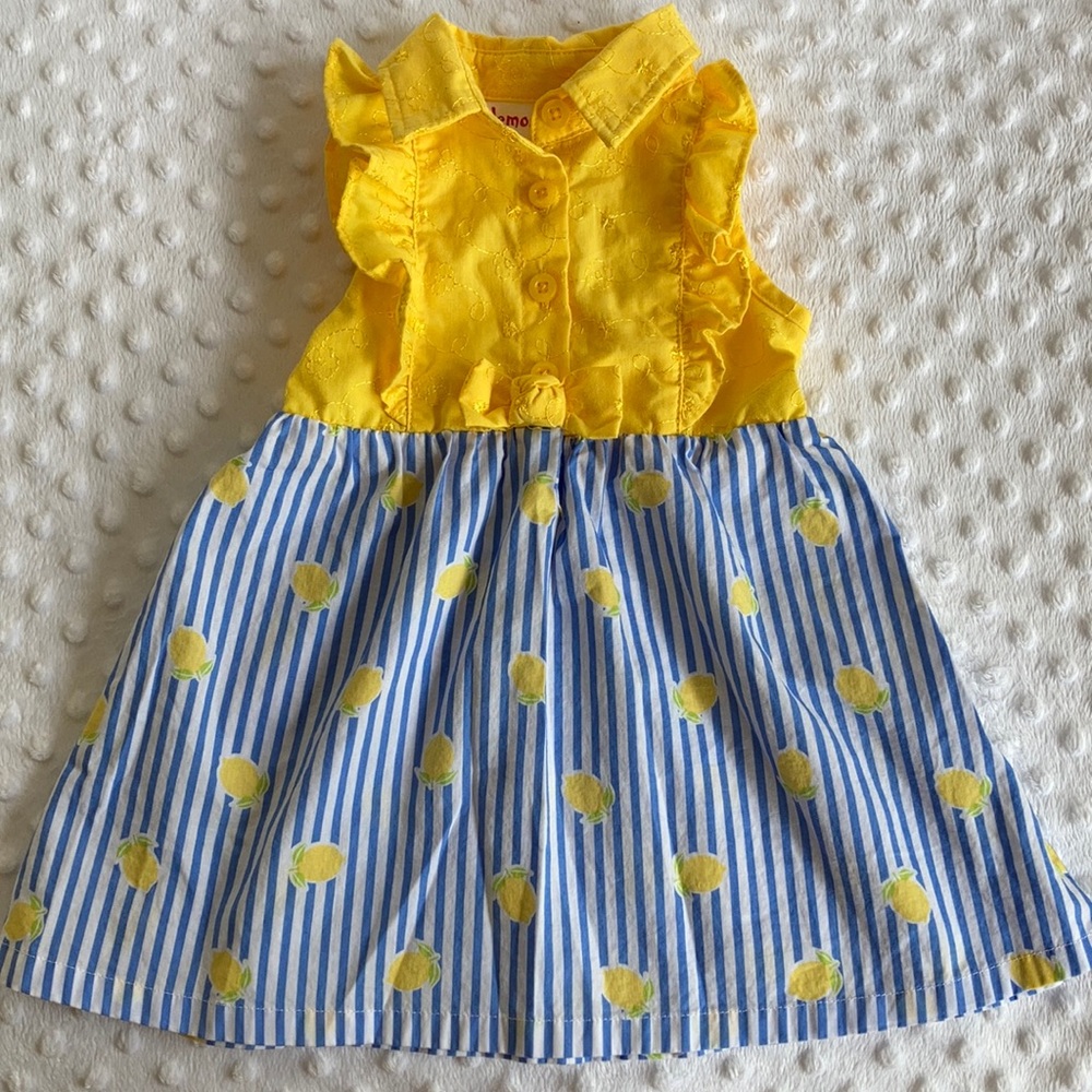 Lemon Kiss Infant Summer Dress